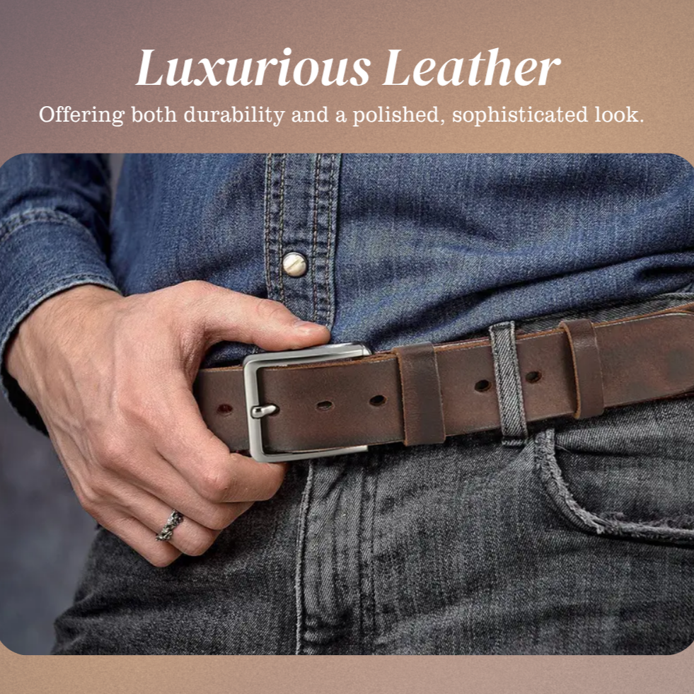Kenton | Ceinture en cuir de qualité ajustable
