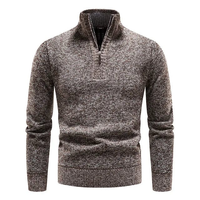 Pull à col zippé Vivace en polaire