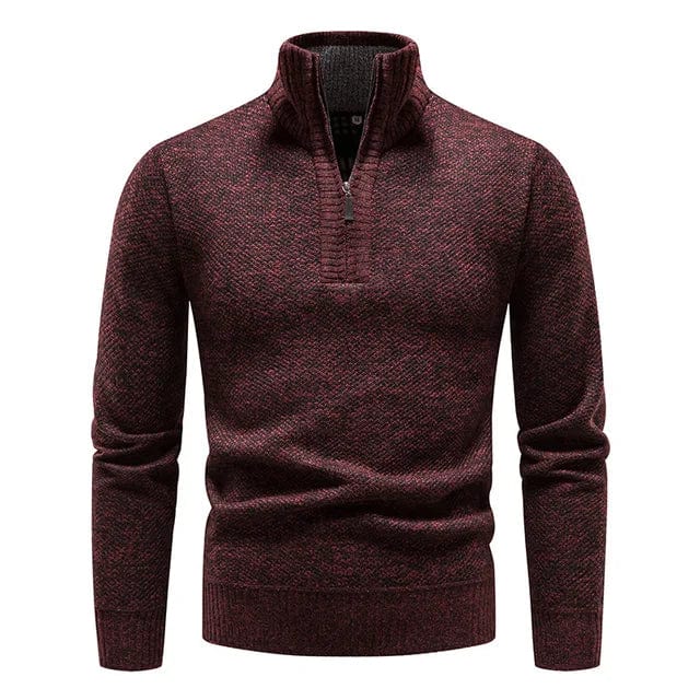 Pull à col zippé Vivace en polaire