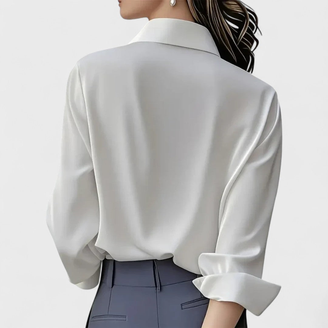 Élégante Chemise à Manches Longues