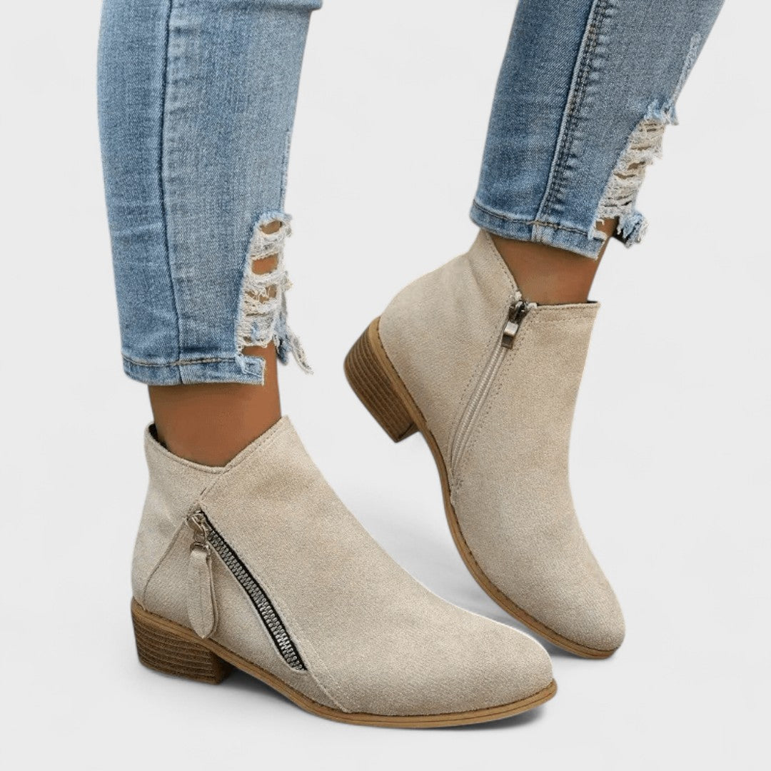Fiora - Bottes classiques vintage orthopédiques