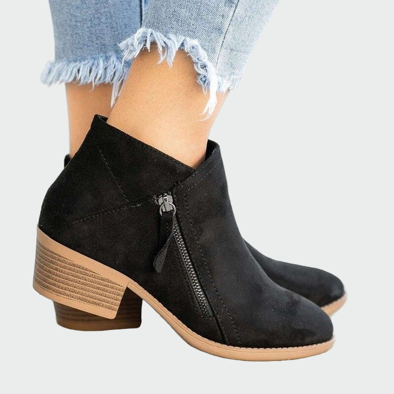 Ana - Bottes orthopédiques premium avec talon pour l'hiver