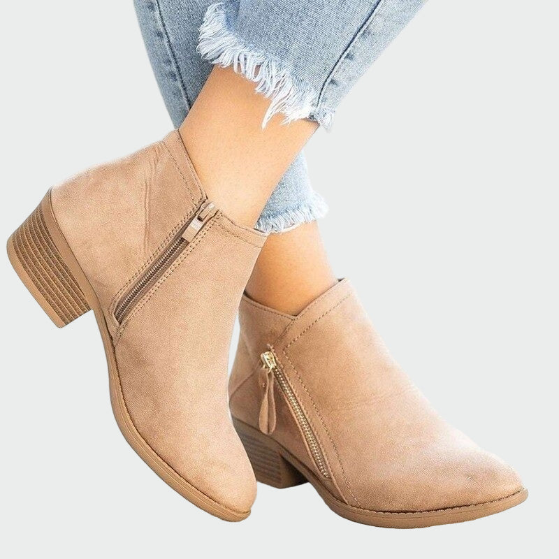 Ana - Bottes orthopédiques premium avec talon pour l'hiver