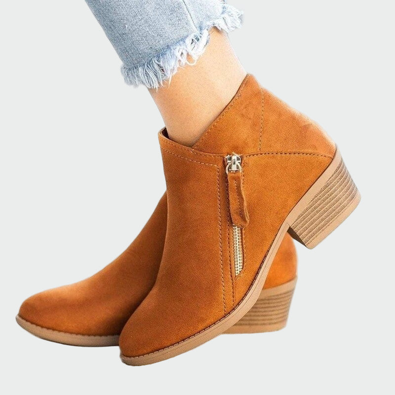Ana - Bottes orthopédiques premium avec talon pour l'hiver