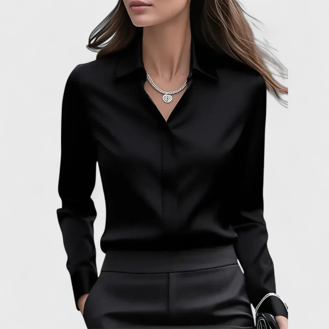 Élégante Chemise à Manches Longues