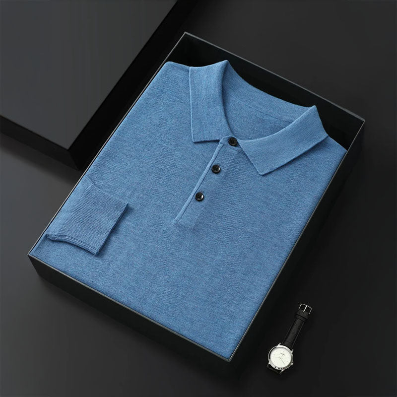 Polo 100% Laine Mérinos Riku