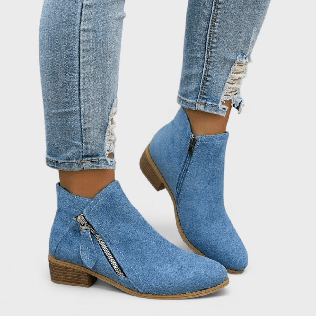 Fiora - Bottes classiques vintage orthopédiques