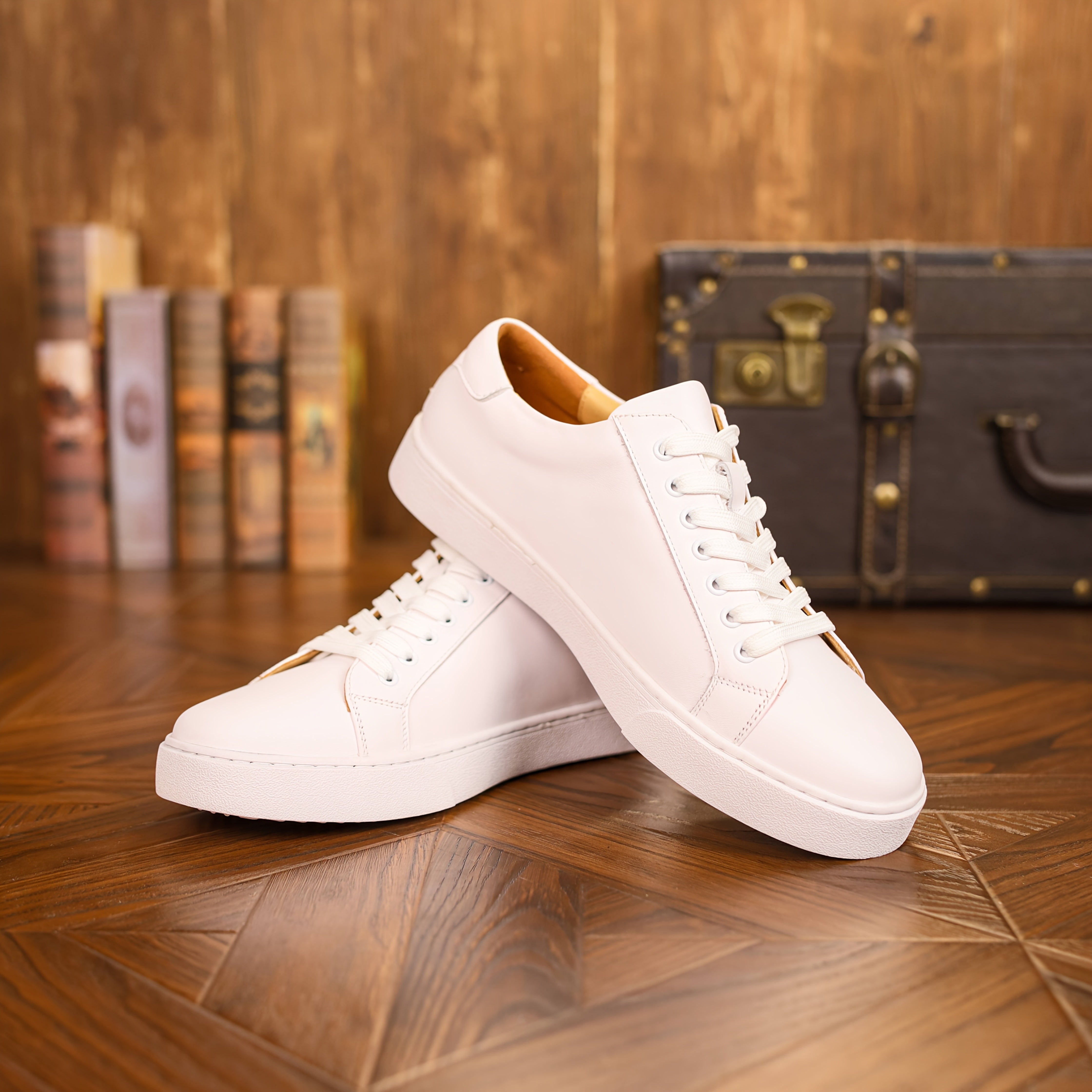 Chaussures Basses en Cuir pour Hommes