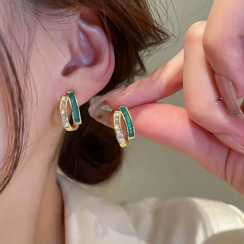 Boucles d'oreilles Chloé Feuillage