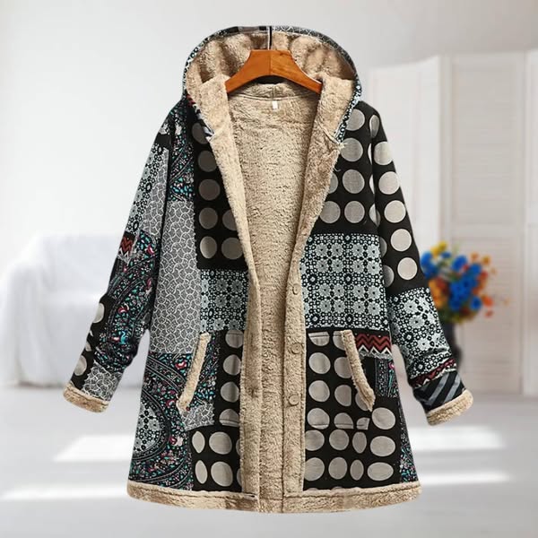 Elisa - Manteau Élégant Mi-Saison