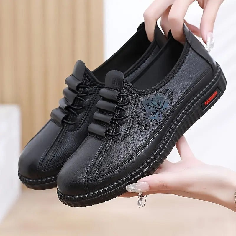 Pas de Luxe Chaussures Orthopédiques en Cuir