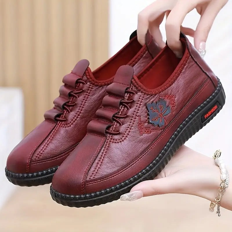 Pas de Luxe Chaussures Orthopédiques en Cuir