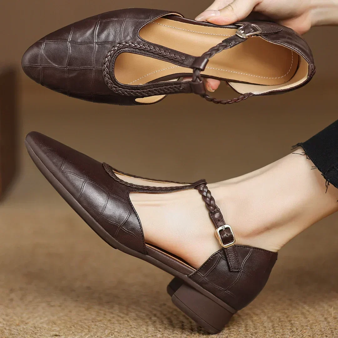 Elena® - Chaussures Orthopédiques en Cuir⏐Édition Premium