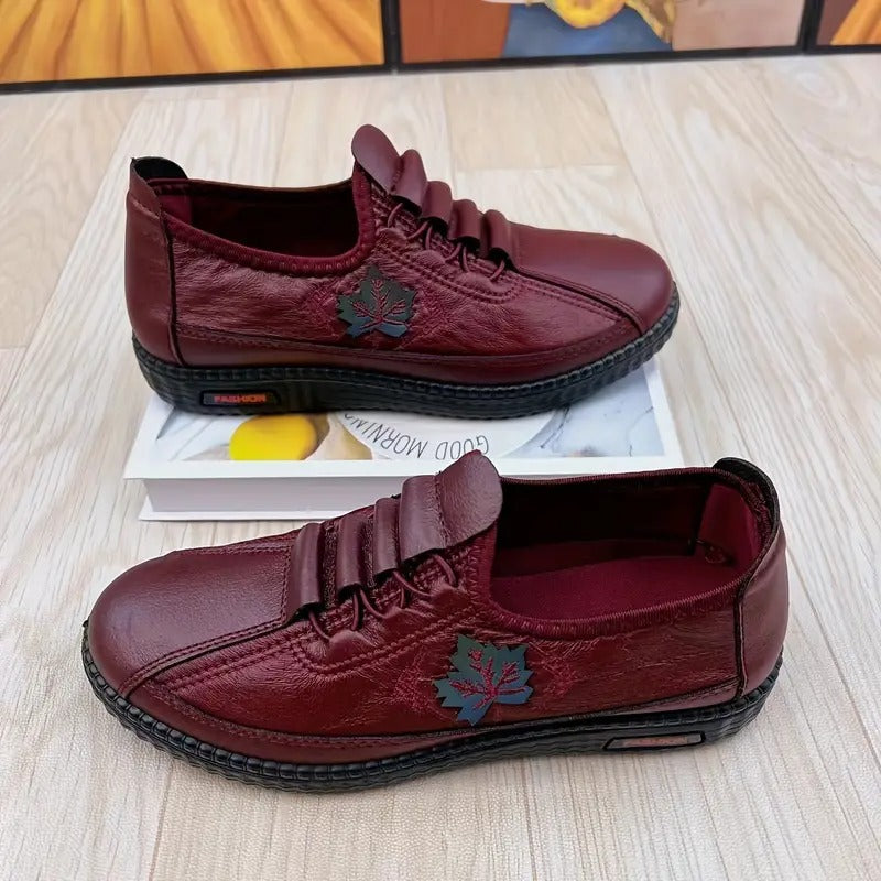 Pas de Luxe Chaussures Orthopédiques en Cuir