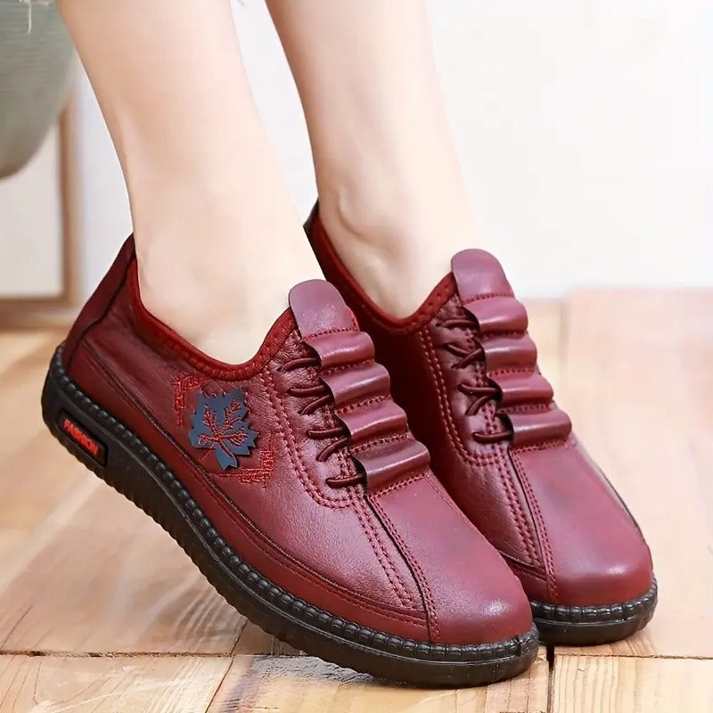 Pas de Luxe Chaussures Orthopédiques en Cuir