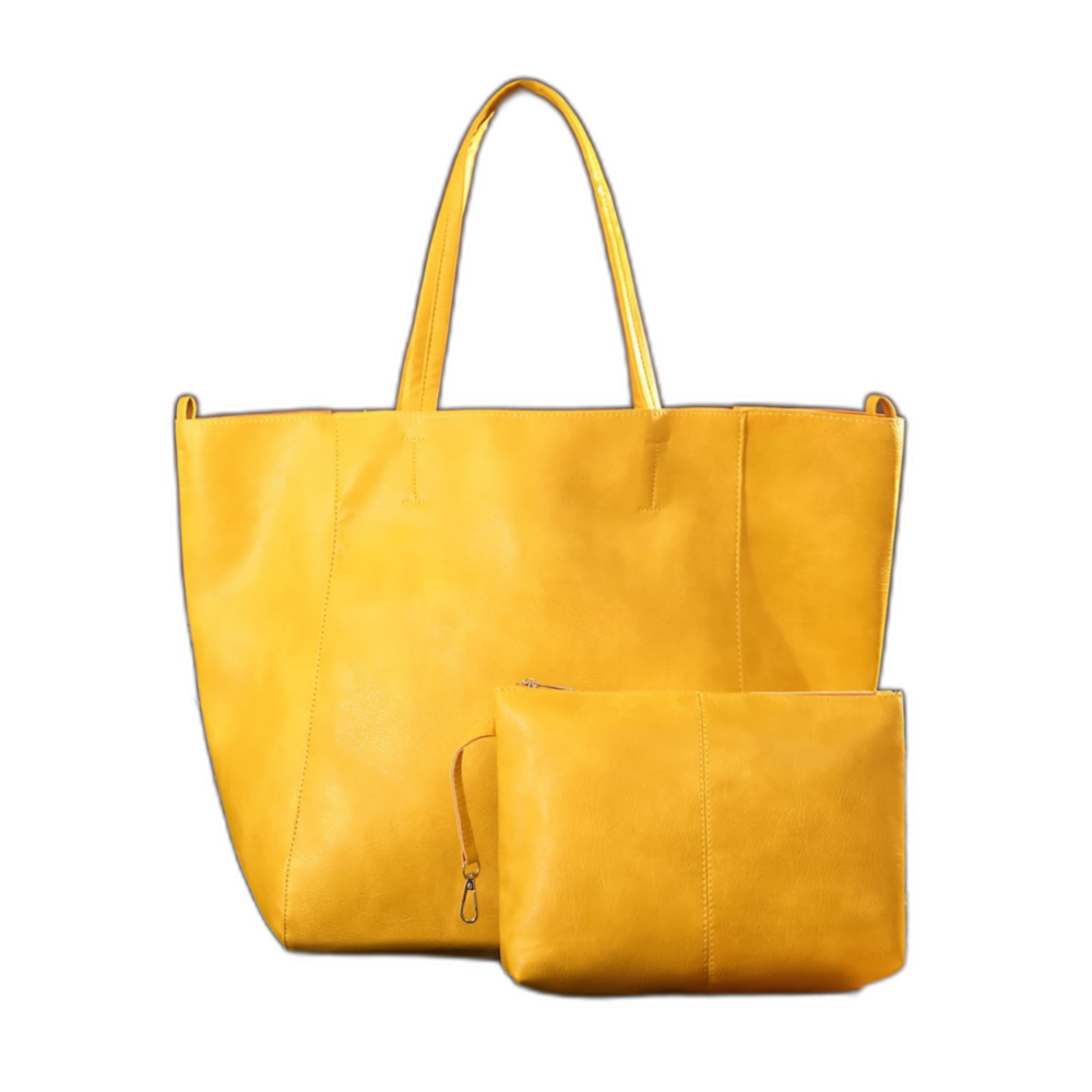 Douceur Rétro de Renee | Sac Tote Grande Capacité