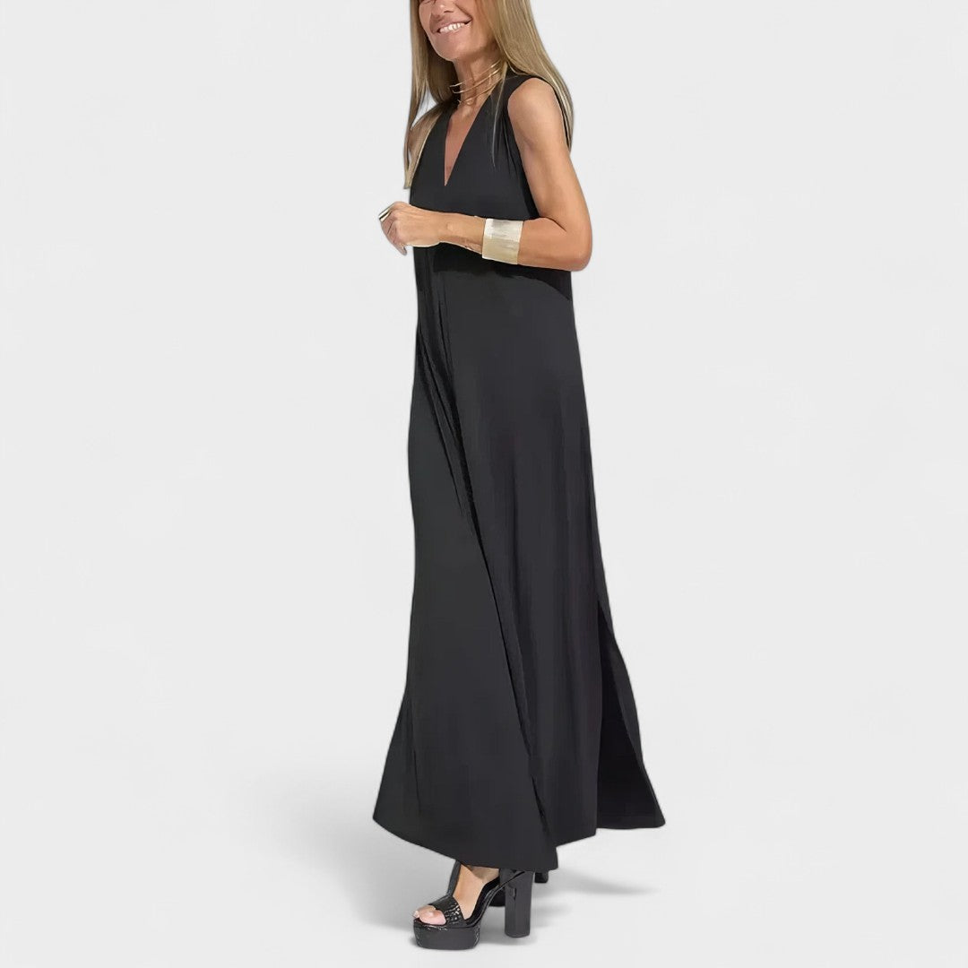 Élégante Robe Maxi Noire