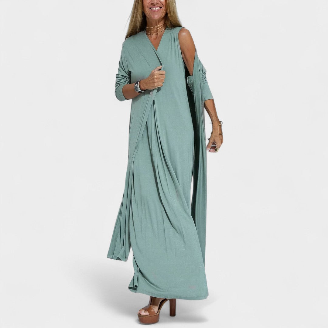 Élégante Robe Maxi Noire