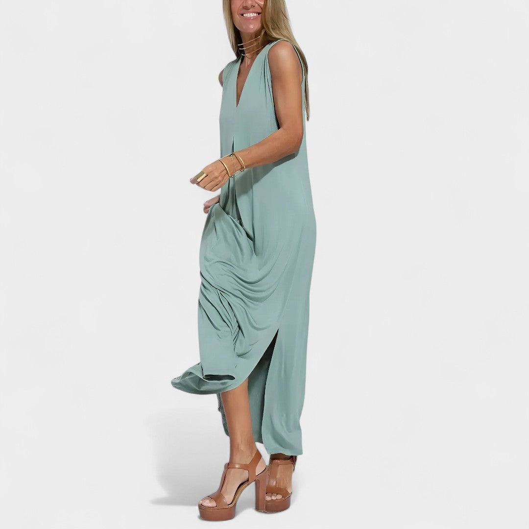Élégante Robe Maxi Noire