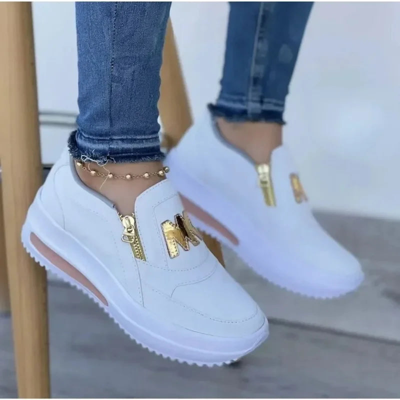 ZipStep™ Baskets - Pour des Pas Élégants et Sans Douleur